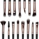Senso Pro Milano Black Rose Gold 15 darabos sminkecset készlet + kézitáska