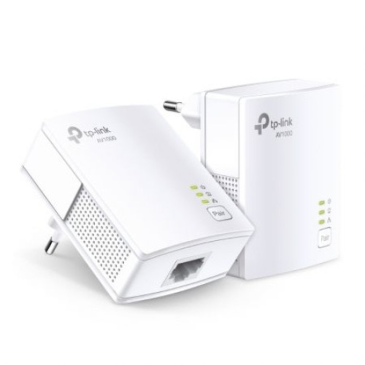 Gigabit Powerline TPLink TLPA7017 KIT AV1000 Plug Type EU, TL-PA7017 KIT_VZ
