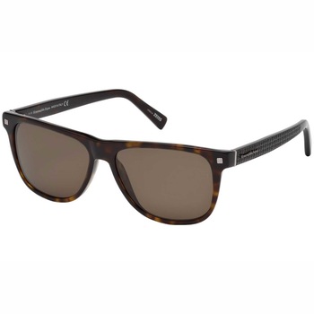 Ochelari de soare barbati Ermenegildo Zegna Dark Havana/Brown Polarized EZ0074-52M Ochelari de soare barbati Ermenegildo Zegna Dark Havana/Brown Polarized EZ0074-52M