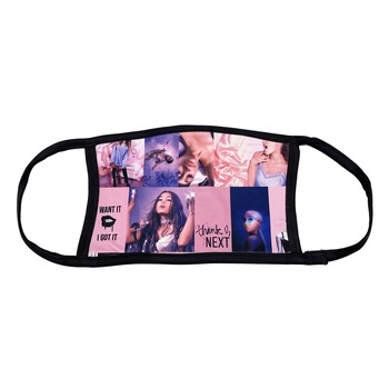 Masca faciala fashion reutilizabila ariana grande, bumbac interior Masca faciala fashion reutilizabila ariana grande, bumbac interior