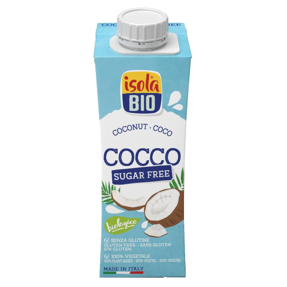 Bautura ECO de cocos, to go, Isola Bio, fara gluten, fara zahar 250ml