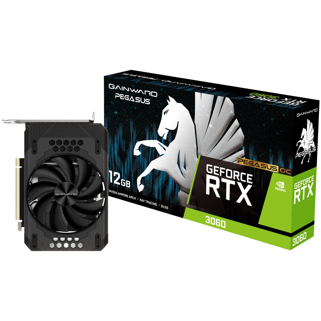 Placa video Gainward GeForce® RTX™ 3060 Pegasus OC, 12GB GDDR6, 192-bit