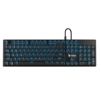 Tastatura Savio RX Full, iluminare Albastra Tastatura Savio RX Full, iluminare Albastra