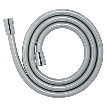 Furtun flexibil dus Ferro, conic, PVC 150 cm, argintiu Furtun flexibil dus Ferro, conic, PVC 150 cm, argintiu