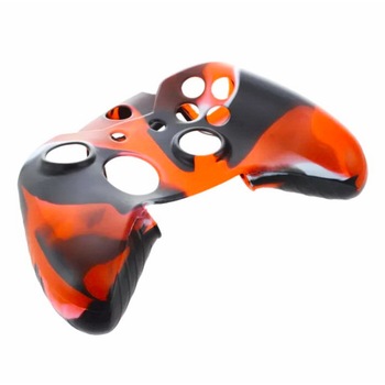 Husa silicon camuflaj rosu, pentru controller XBOX ONE Husa silicon camuflaj rosu, pentru controller XBOX ONE