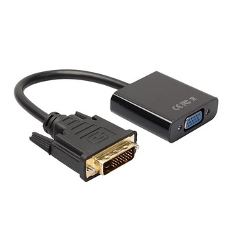 Adaptor convertor DVI la VGA Techone® DVGA, negru Adaptor convertor DVI la VGA Techone® DVGA, negru