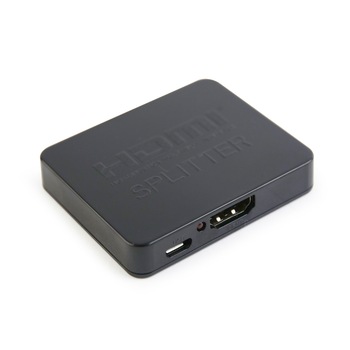 Splitter video/audio 2 x HDMI, Cablexpert DSP-2PH4-03, Negru Splitter video/audio 2 x HDMI, Cablexpert DSP-2PH4-03, Negru