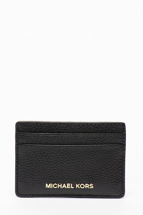 Michael Kors, Portcart de piele Jet Set, Negru
