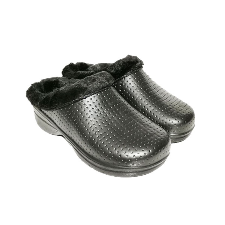 Saboti dama imblaniti Trendd Clogs spuma EVA, Negru, 38