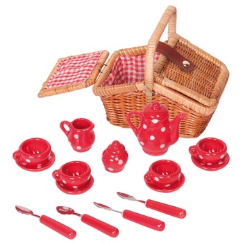 Mini set ceainic pentru picnic, Champion, 3-10 ani Mini set ceainic pentru picnic, Champion, 3-10 ani
