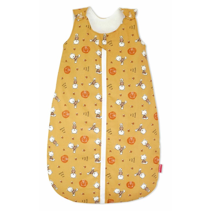 Sac de dormit, KidsDecor, vara 0.5 tog My Bear 70 cm