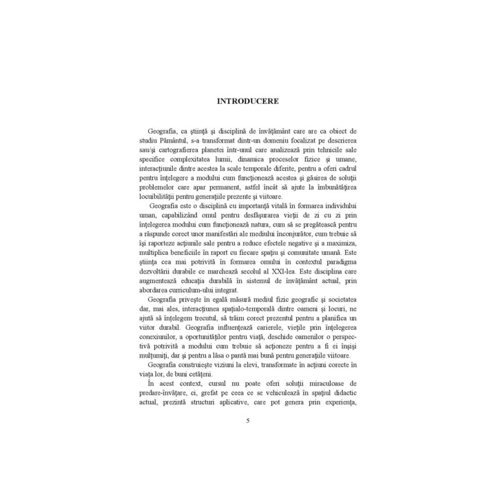 Didactica geografiei. Note de curs - Elena Matei