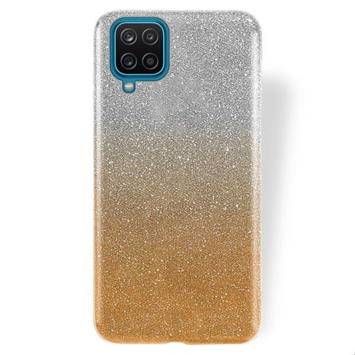 Forcell Bling tok Huawei P Smart 2021-hez, szürke-arany
