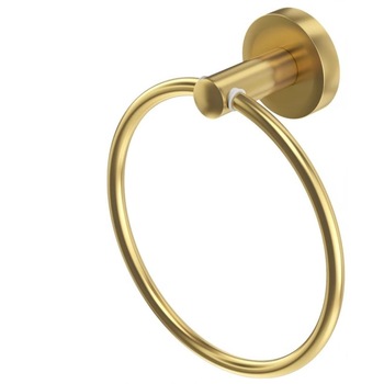 Suport pentru prosop baie, rotund , auriu Suport pentru prosop baie, rotund , auriu