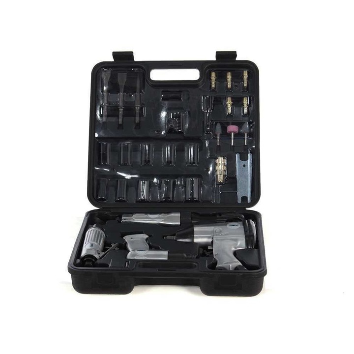 Trusa scule pneumatice 34 piese ABAC pentru compresor