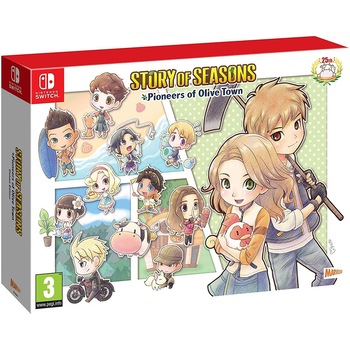 Joc STORY OF SEASONS: Pioneers of Olive Town Deluxe Edition pentru Nintendo Switch Joc STORY OF SEASONS: Pioneers of Olive Town Deluxe Edition pentru Nintendo Switch