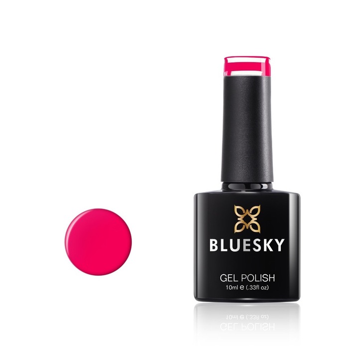 Bluesky A117 Hot Pink, géllakk, 10 ml