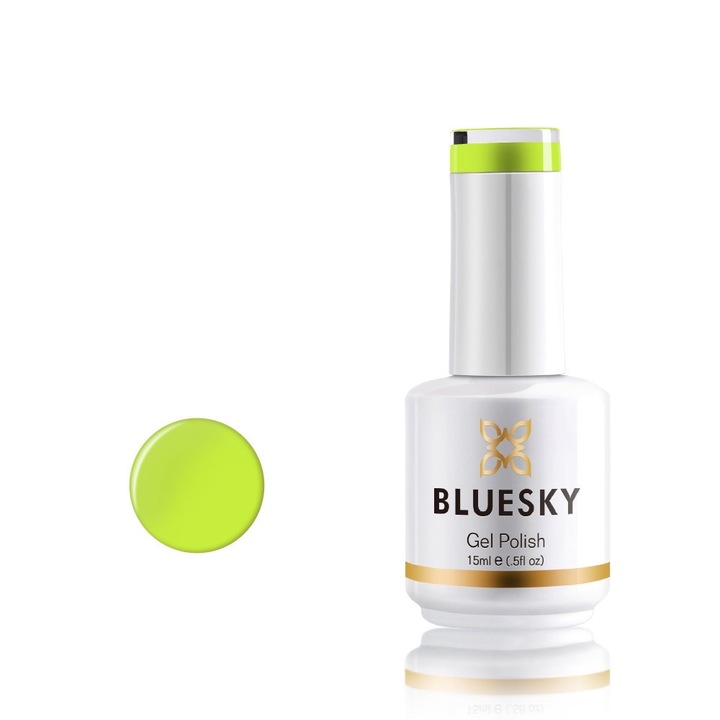 Bluesky N34P Sorbet Zest, géllakk, 15 ml