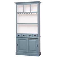 mobila bar szel-mob cu 2 usi culoare exterior turcoaz culoare interior alb dublu color 100 lemn masiv 210x103x36 cm imagen 30_0_
0