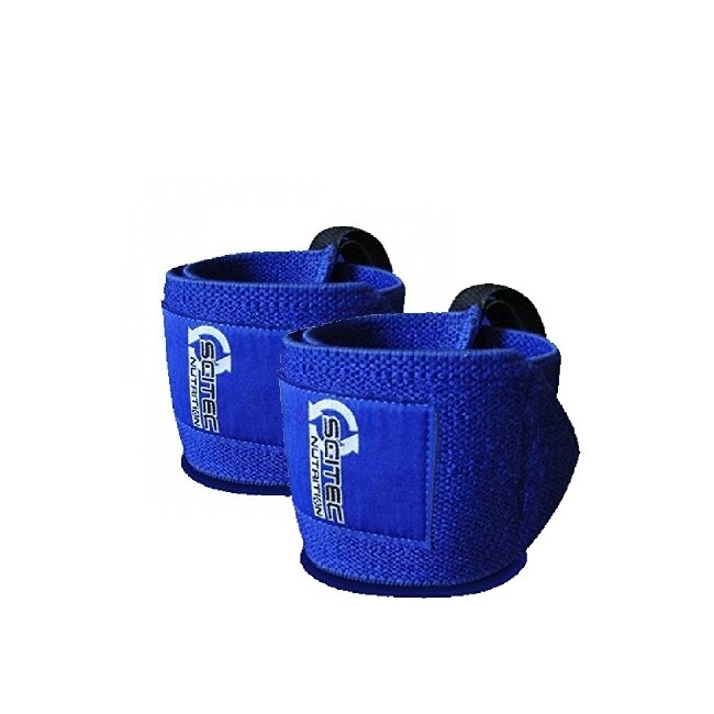 Fase pentru Incheietura, Scitec, Wrist Wrap, albastru
