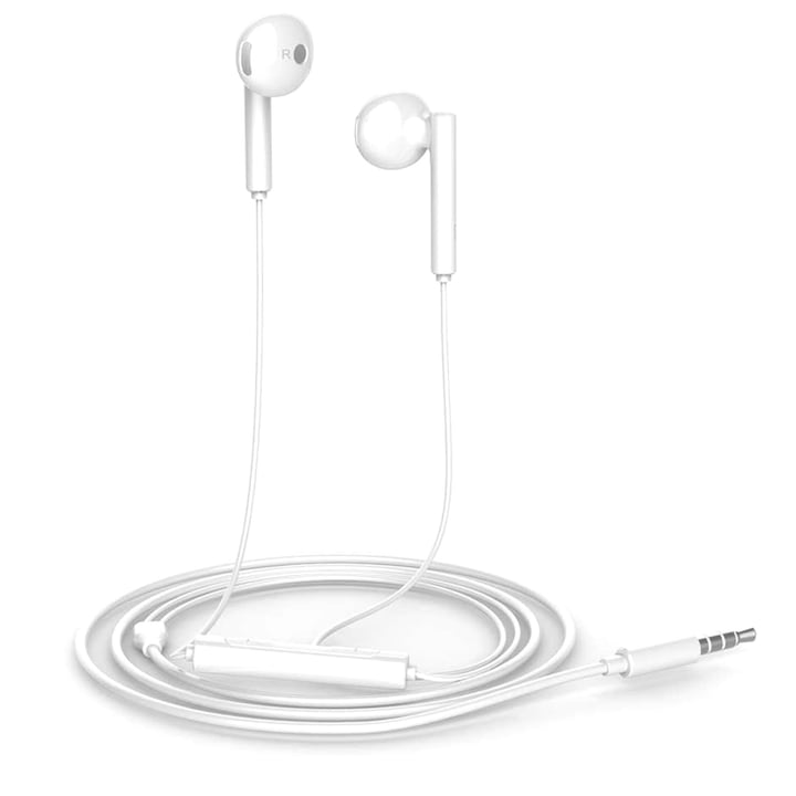 Casti hands-free in-ear, conector audio Jack 3.5 mm, Microfon HD, 1.2 m Sleep Earphones, Negru, KOF-BBL7931