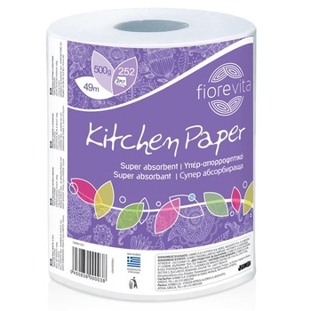 Rola de hartie 2 foi cu absorbtie ridicata, 500 g Rola de hartie 2 foi cu absorbtie ridicata, 500 g