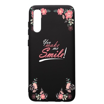 Husa de protectie Samsung Galaxy A70, Merry Christmas, silicon, cu interiorul din material textil, protectie camera, PB4 Husa de protectie Samsung Galaxy A70, Merry Christmas, silicon, cu interiorul din material textil, protectie camera, PB4