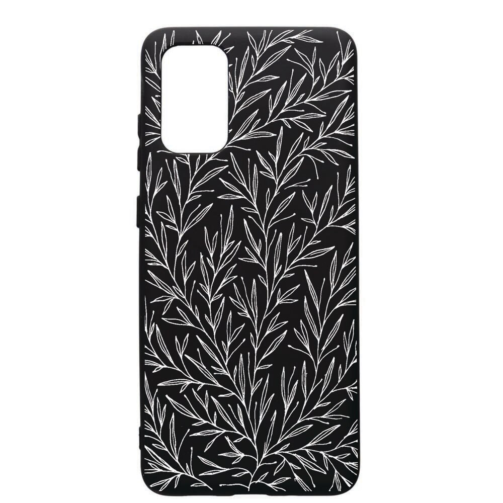 Husa de protectie Samsung Galaxy A71, Leaf, silicon, cu interiorul din material textil, protectie camera, PB17