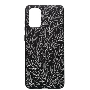 Husa de protectie Samsung Galaxy A51, Leaf, silicon, cu interiorul din material textil, protectie camera, PB17 Husa de protectie Samsung Galaxy A51, Leaf, silicon, cu interiorul din material textil, protectie camera, PB17