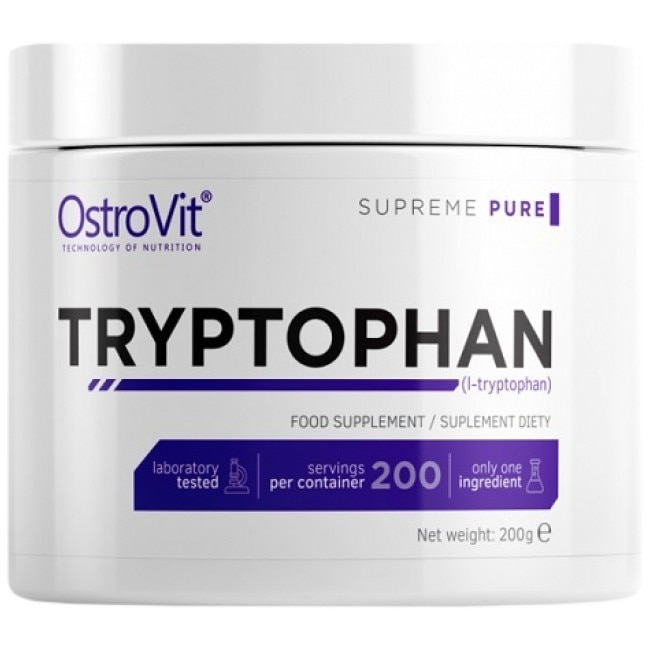 Supliment alimentar OstroVit Tryptophan Powder, Tasteless, 200 gr