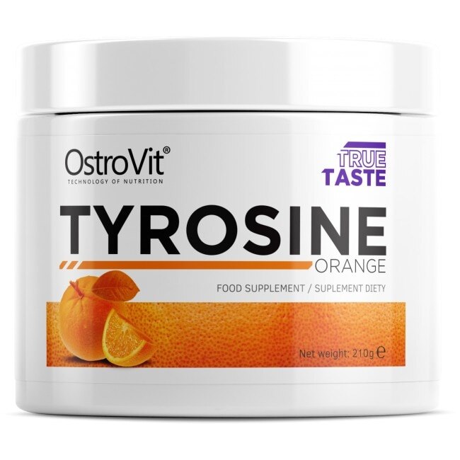 Supliment alimentar OstroVit Tyrosine Powder, Portocale, 210 gr