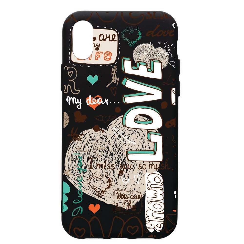 Husa de protectie Samsung Galaxy A01, Love February, silicon, cu interiorul din material textil, protectie camera, PB25