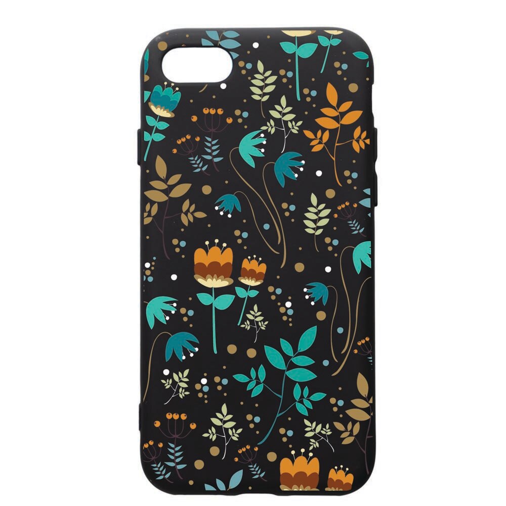 Husa de protectie Apple iPhone SE 2 / iPhone 8 / iPhone 7, Spring, silicon, cu interiorul din material textil, protectie camera, PB28