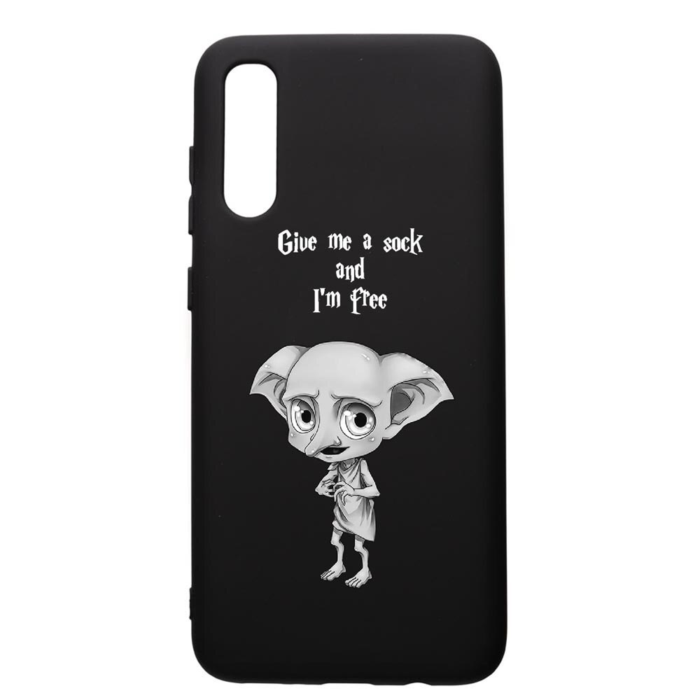 Husa de protectie Samsung Galaxy A50, Dobby, silicon, cu interiorul din material textil, protectie camera, PB31