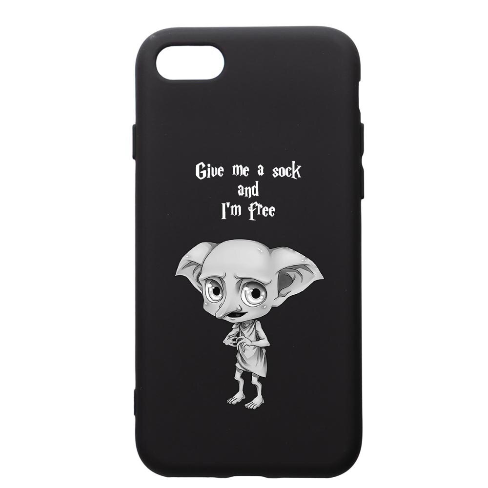 Husa de protectie Apple iPhone SE 2 / iPhone 8 / iPhone 7, Dobby, silicon, cu interiorul din material textil, protectie camera, PB31