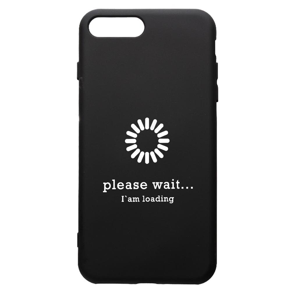 Husa de protectie Apple iPhone 8 Plus / iPhone 7 Plus, Loading, silicon, cu interiorul din material textil, protectie camera, PB37