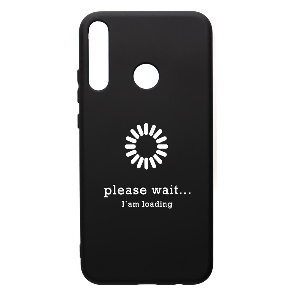 Husa de protectie Huawei P40 Lite E / Y7p, Loading, silicon, cu interiorul din material textil, protectie camera, PB37