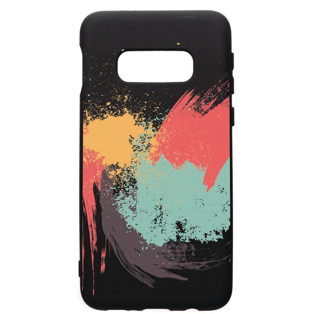 Husa de protectie Samsung Galaxy S10E, Painting, silicon, cu interiorul din material textil, protectie camera, PB44