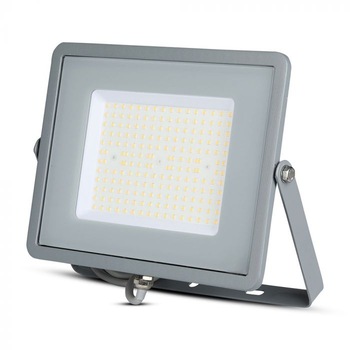 Proiector LED A++ Cip Samsung 100W, V-TAC, 120lm/W, Corp Gri, Alb Rece Proiector LED A++ Cip Samsung 100W, V-TAC, 120lm/W, Corp Gri, Alb Rece