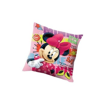 Perna cu led, Minnie Mouse, 40x40cm Perna cu led, Minnie Mouse, 40x40cm