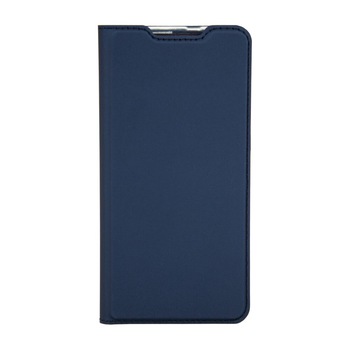 Husa Carte Dux Ducis Anti Amprenta pentru Samsung Galaxy A51 5G, Albastru