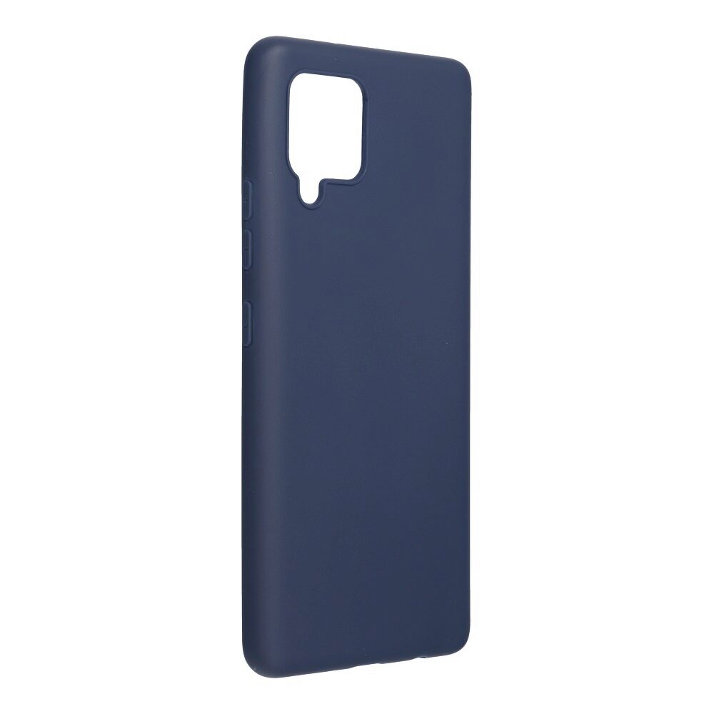Husa Slim Pudding pentru Samsung Galaxy A42 5G, Albastru Inchis