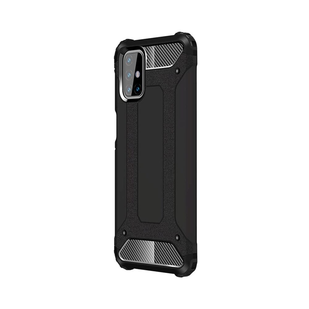Husa Antisoc Forcell Armour pentru Samsung Galaxy M31s, Negru