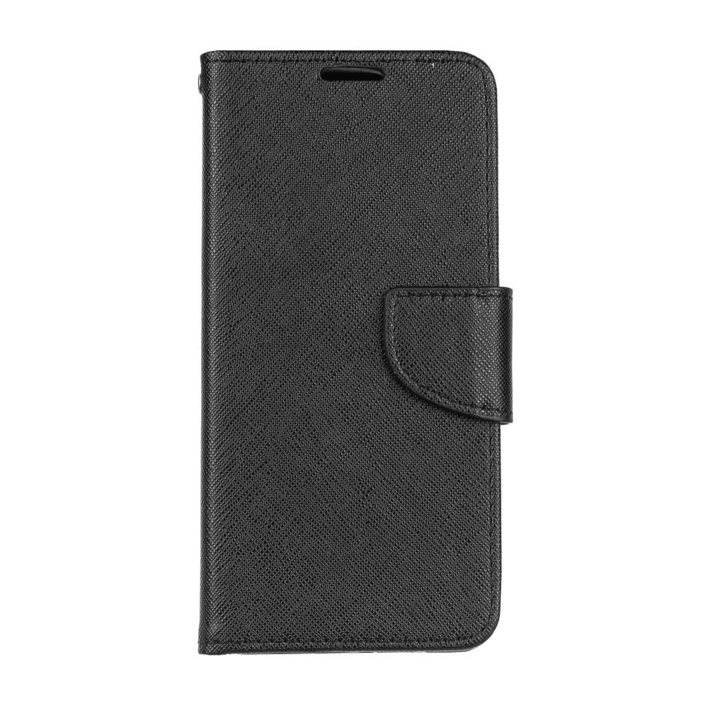 Husa Carte Fancy pentru Samsung Galaxy A12, Inchidere Magnetica, Negru