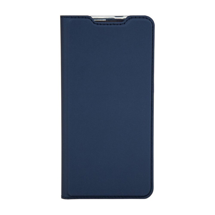Dux Ducis Skin Pro álló, bőr hatású flip tok Xiaomi Redmi 9T / Poco M3 készülékhez, sötétkék