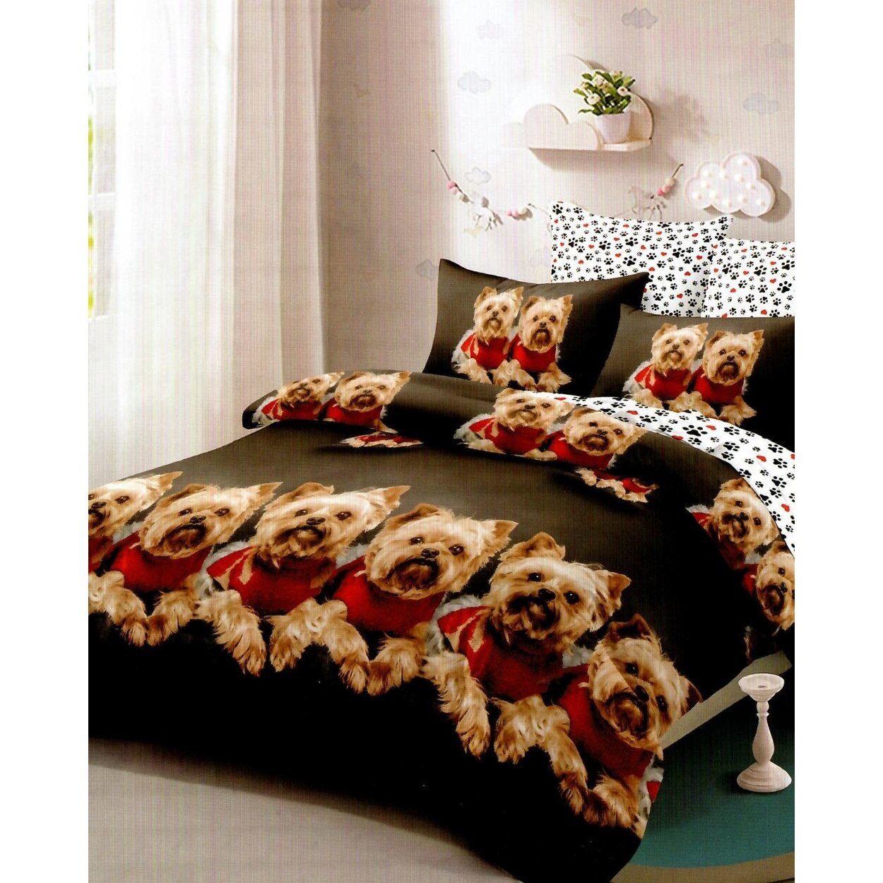 Set Lenjerie Finet, 6 Piese, Pat 2 Persoane, Oxy