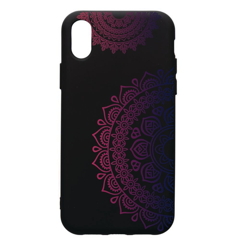 Husa de protectie Huawei Y6 2019, Lace Color, silicon, cu interiorul din material textil, protectie camera, PB63
