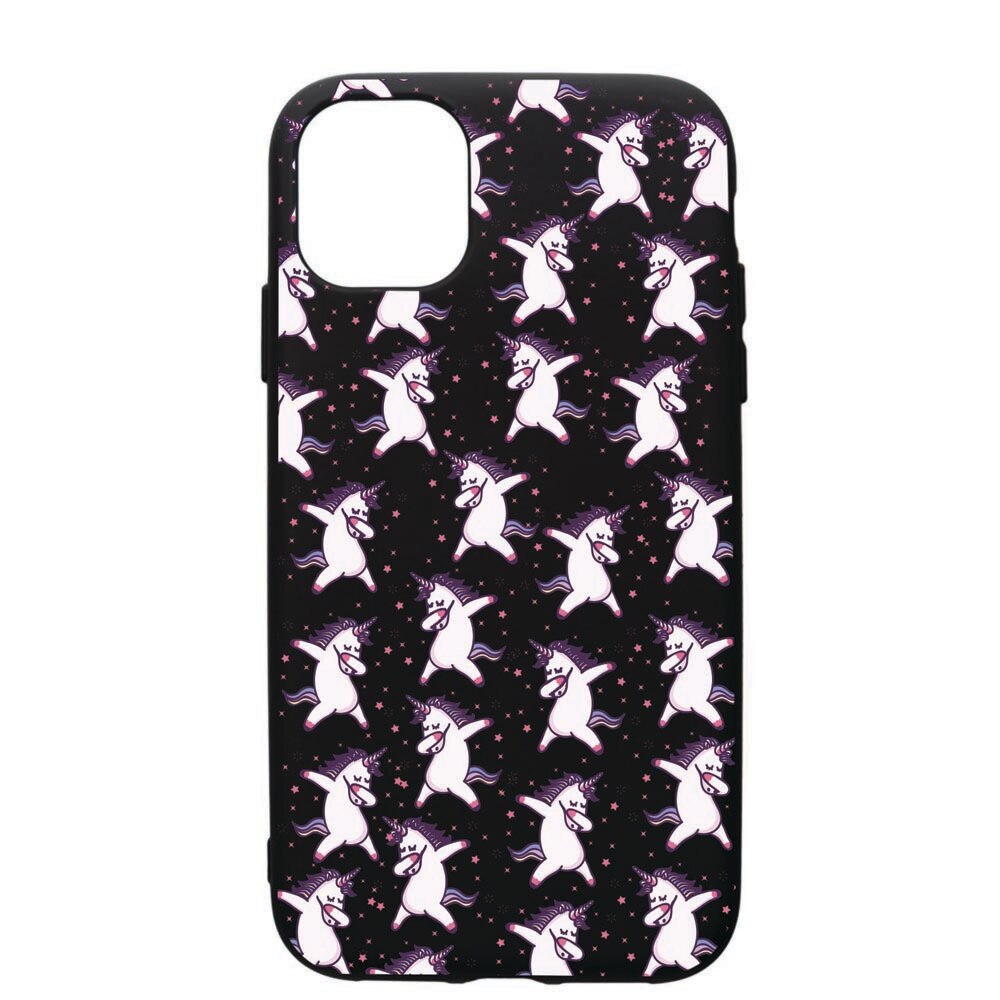 Husa de protectie Apple iPhone 12 Pro Max, Unicorn, silicon, cu interiorul din material textil, protectie camera, PB73
