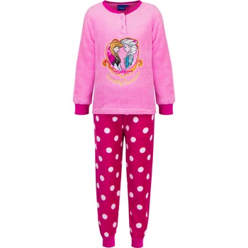 Pijamale lungi frozen HS7186, Roz Pijamale lungi frozen HS7186, Roz