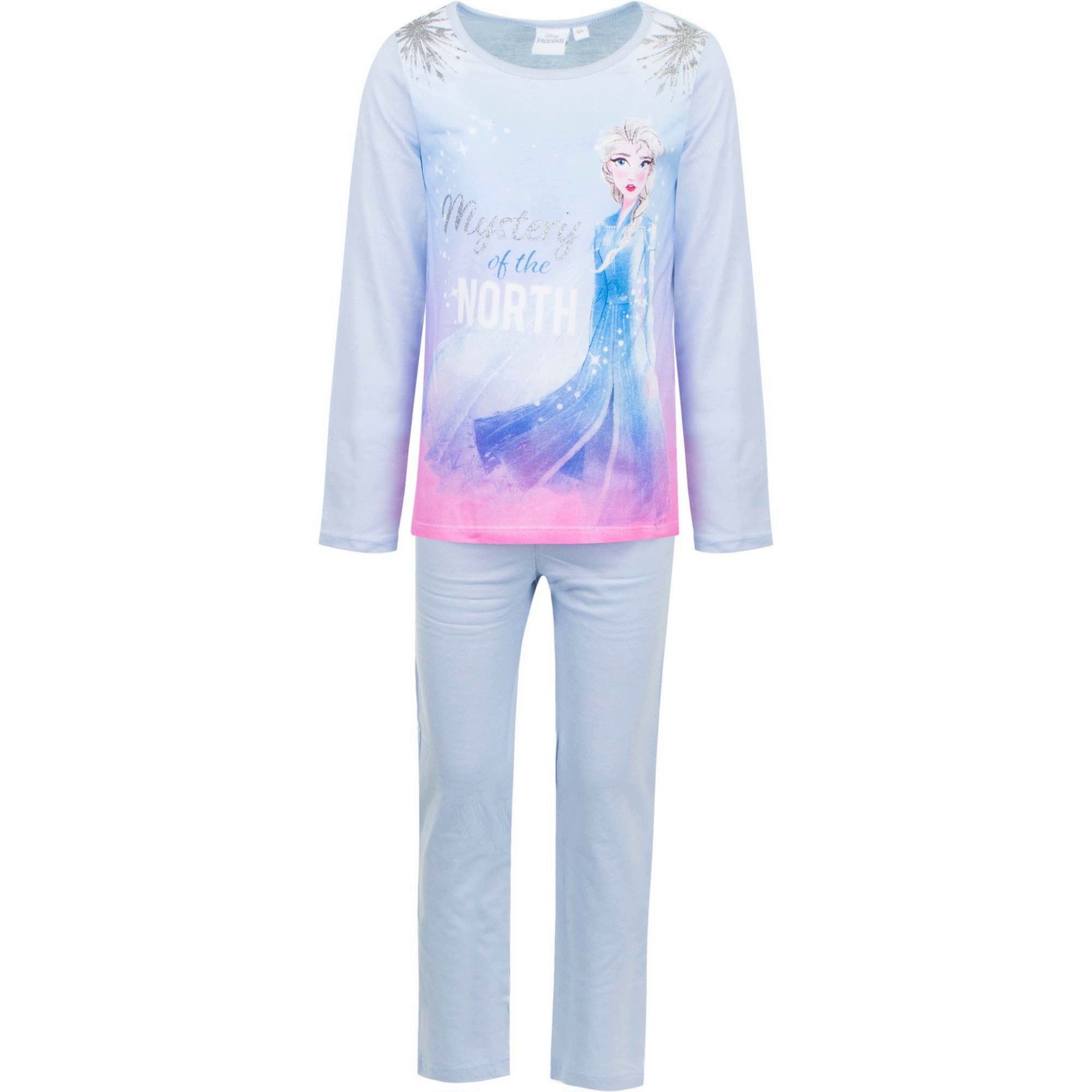 Pijamale lungi frozen TH2040, Albastru deschis